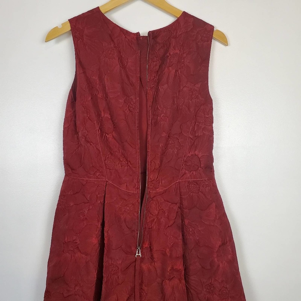 Max Studio cocktail dress jacquard flower - Picture 6 of 6
